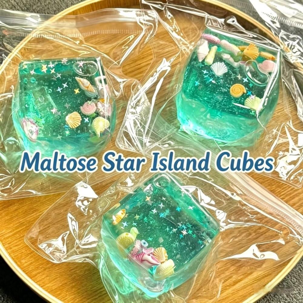 Slow Rising Fidget Toy Ocean Ice Cube Reduce Pressure Toy Squishy Toy Birthday Party Favors