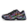 New Balance NB 740 Chaussures de Course Basse Résistantes à l'Abrasion Unisexes Noir Rouge Violet Vert U740BM2(Team80-S-BOX)