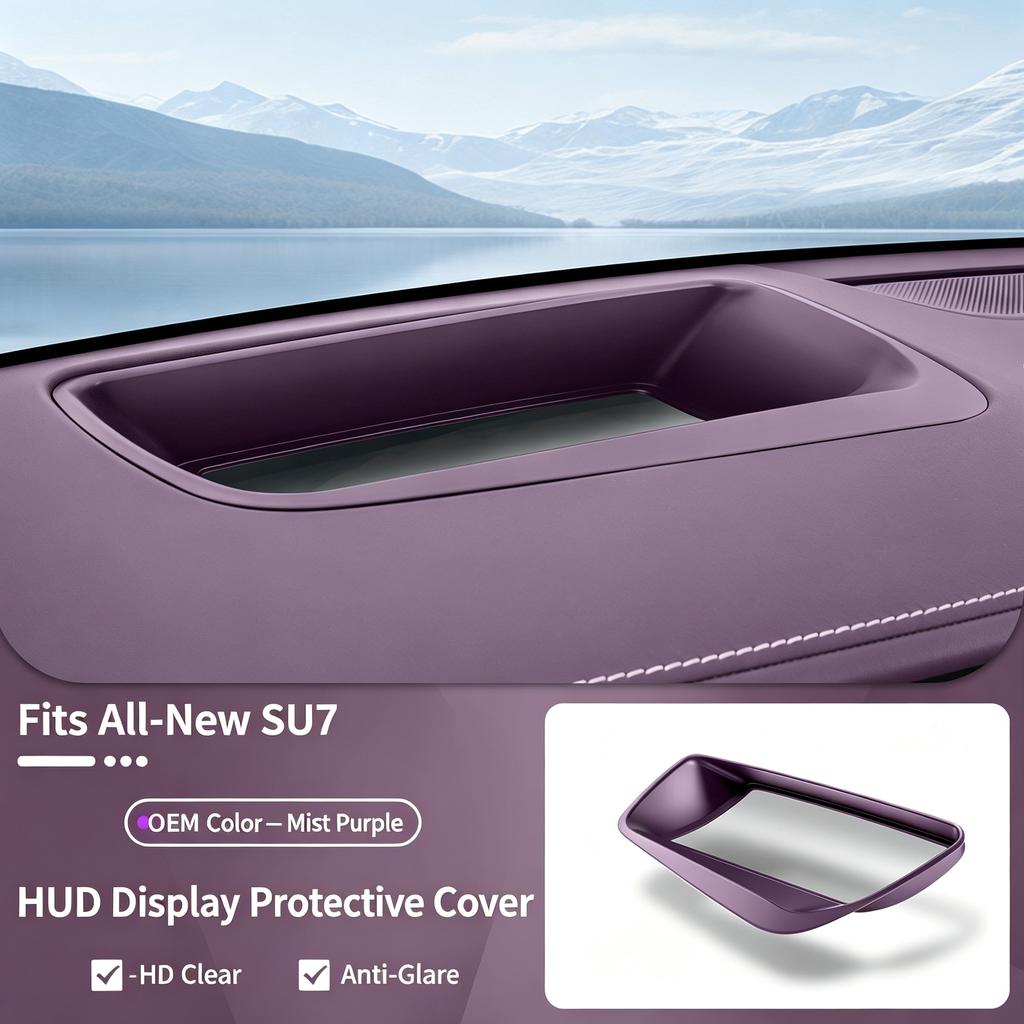 For New Generation Xiaomi SU7 2026 Head up Display Protective Cover HUD Dust Cover AR high transparency Car Interior Accessories