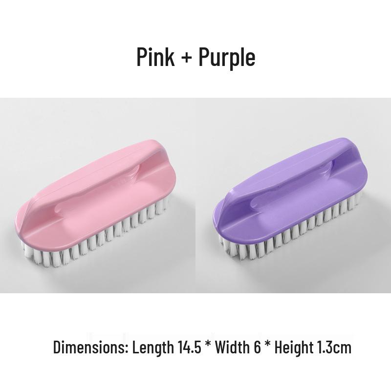 Multi-Functional Soft Bristle Cleaning Brush for Shoes, Toilets, and Clothes