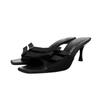 Fashion Women's Shoes Open toe Women's Slippers New Butterfly-knot Dress Slippers Women Summer Best Seller Heels Women