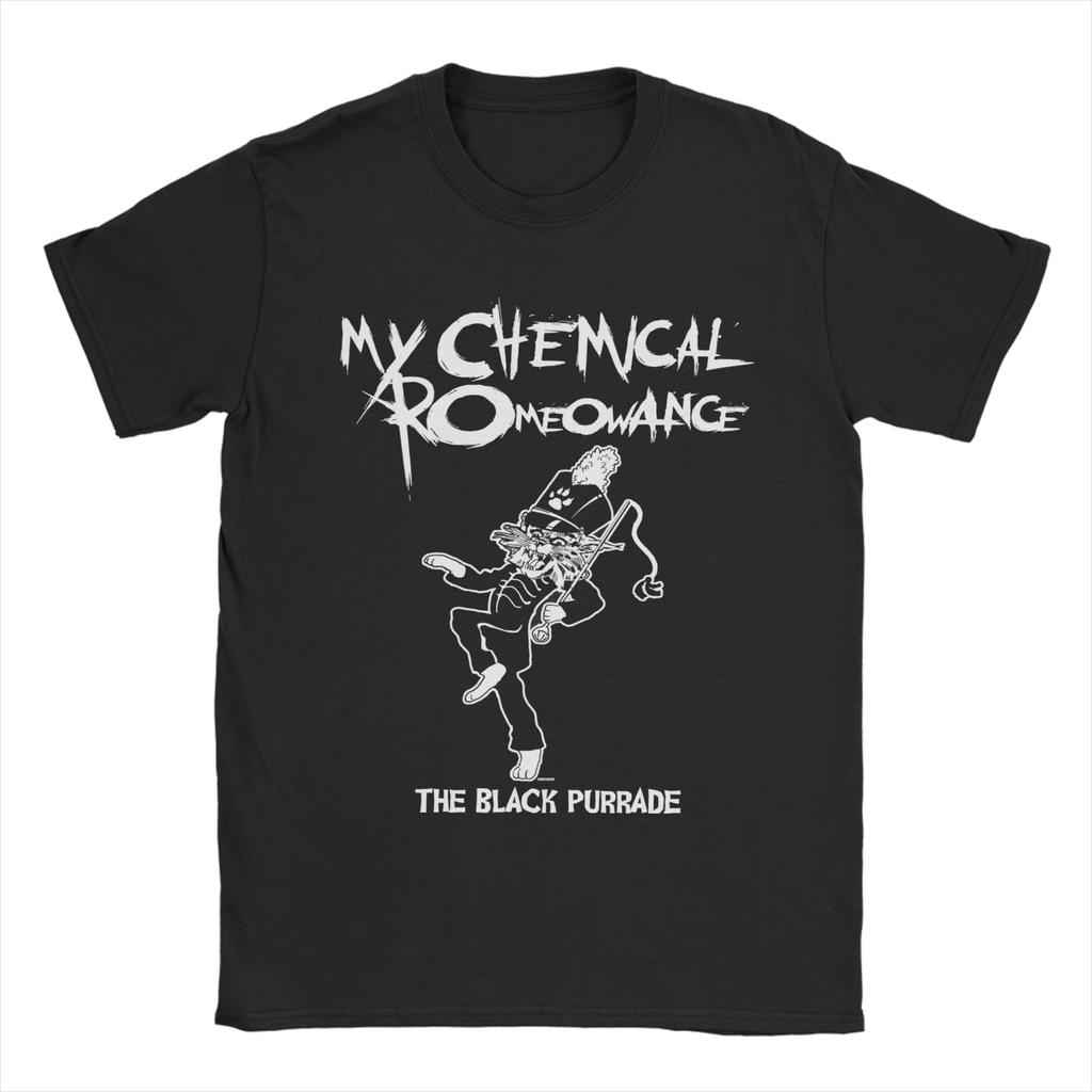 My Chemical Romance 2025 T-Shirt Summer  100% Cotton T Shirts For Men's Fashion Casual Tshirt Short-Sleeve Vintage Tees