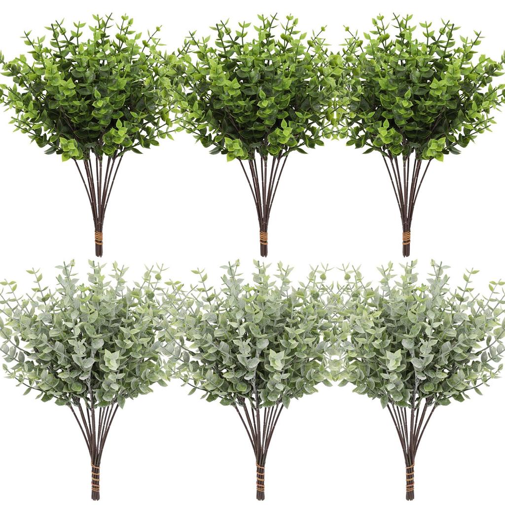 Simulation Green Plant Money Leaf Outdoor Home Wedding Decoration Artificial Flower Plastic Plant Ornaments