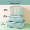 6-8 Piece Travel Storage and Organizer Bag Set for Clothes and Underwear