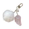 Cute Angel Star Keychain Key Accessory Practical Key Holder Cartoon Key Jewelry Alloy Texture Suitable for Woman Girls