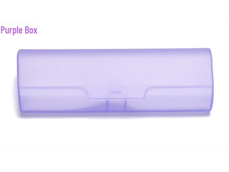 

Ультралегкий матовый пластиковый футляр для хранения очков 15cm x 5.5cm x 3cm