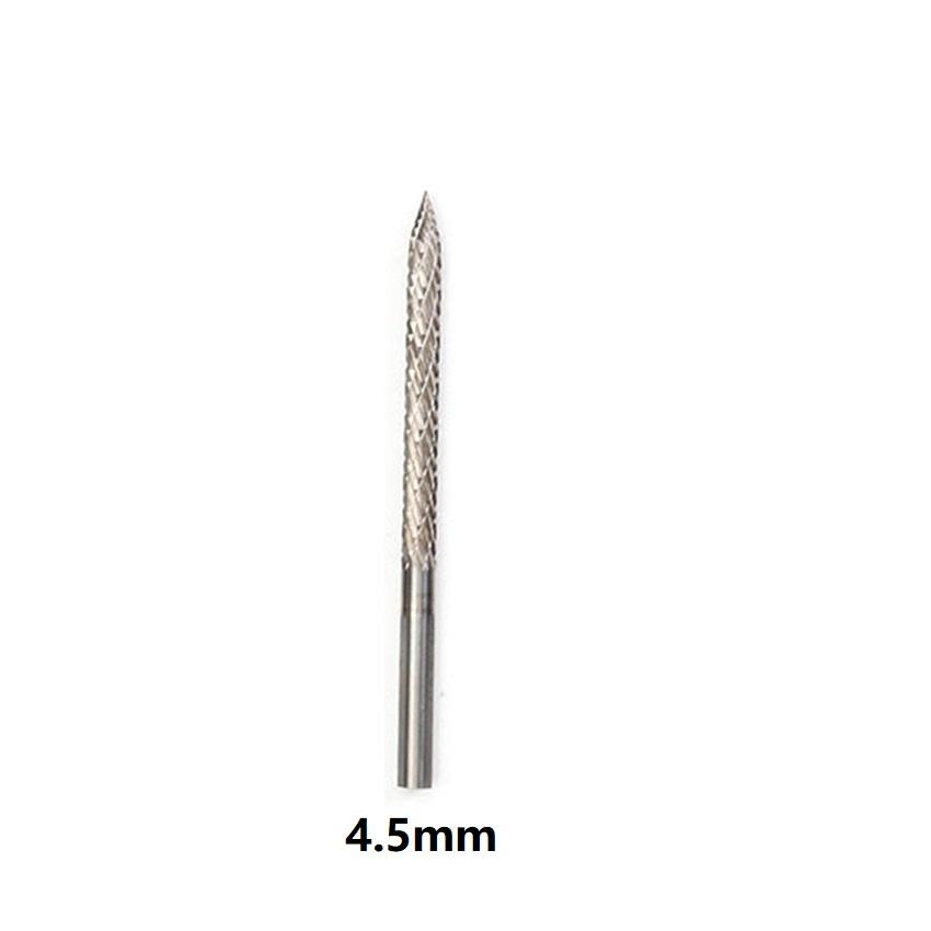 Carbide Drill Bit 3-12Mm Rotary Burrs Pneumatic Patch Plug Tire Repair Professional Mushroom Nail Tyre Tire Repair Tools Parts