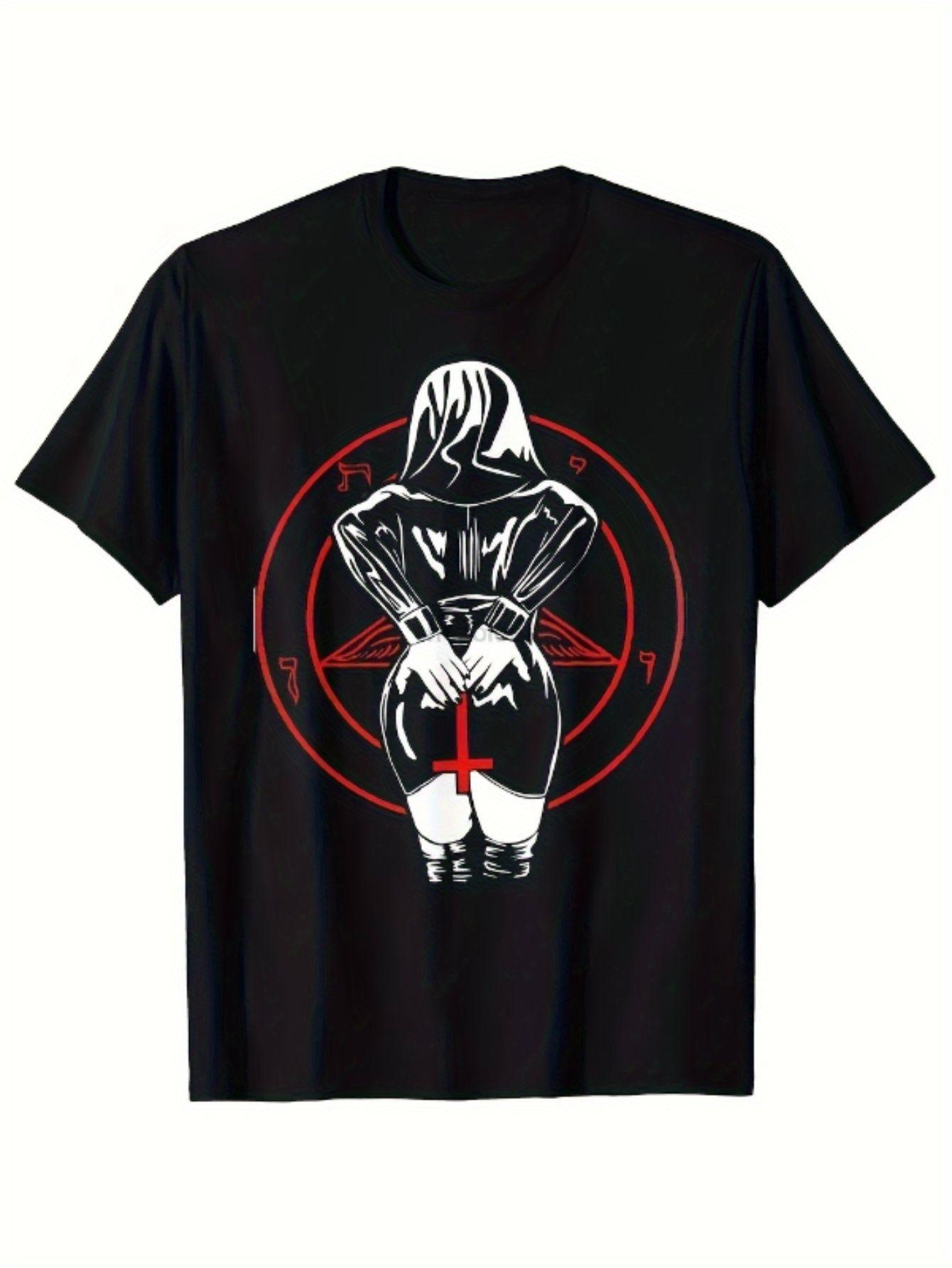 

Red Pattern Men s and Women s Printed Cotton Loose Short-sleeved T-shirt Casual with Small Ins Fashion Creative Fashion Fun 4XL