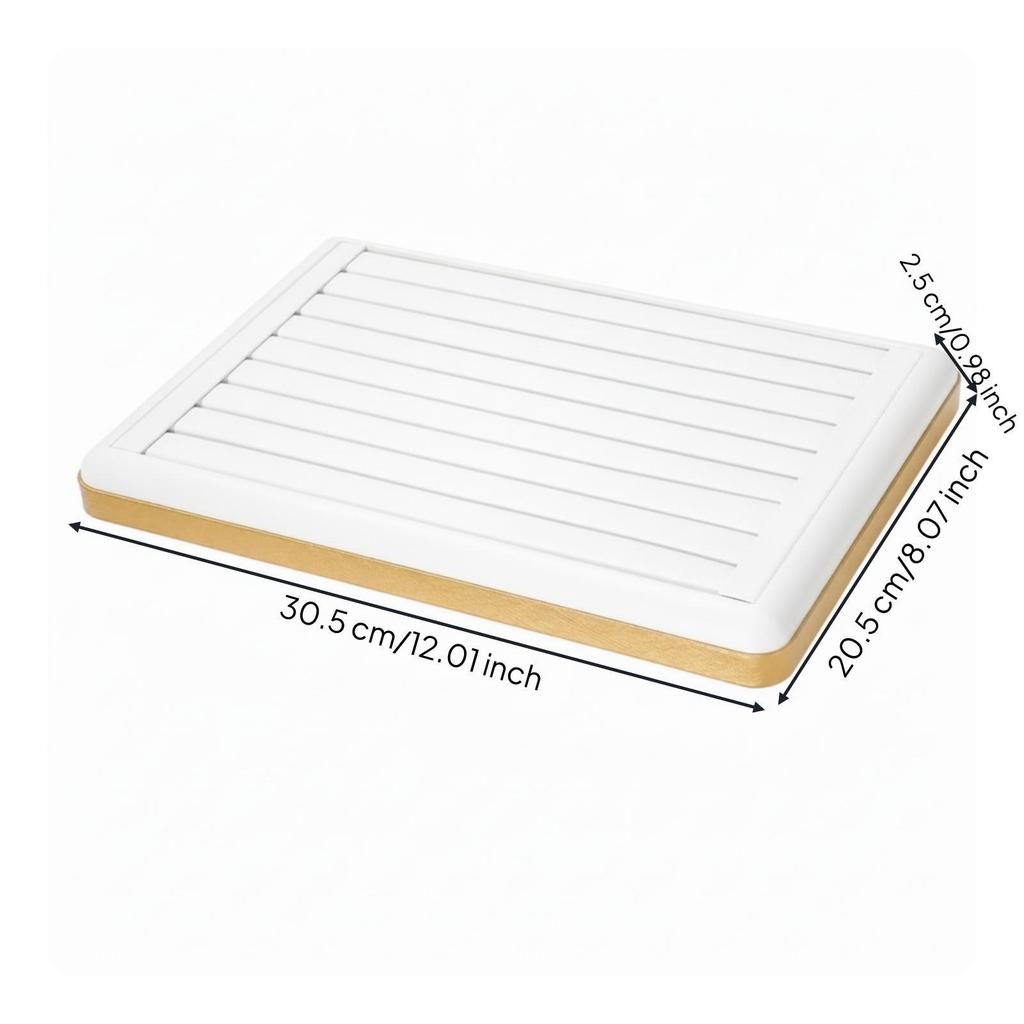 Soft PU Jewelry Display Tray Sleek Rectangular with Raised Border