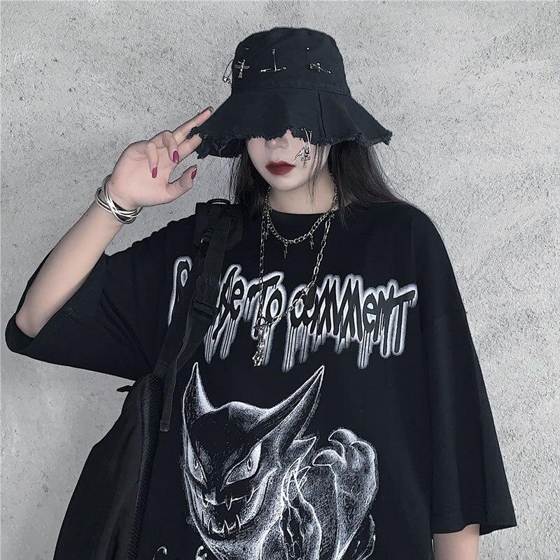 Goth Girl Harajuku Hat Female Ins 