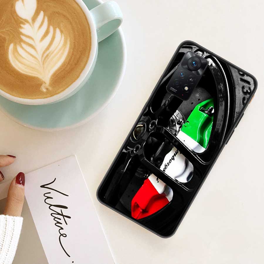Custodia Germany Sport Car Hub Guscio Custodia per Telefono Per Redmi Note 13 Pro 5G Plus 12 12C 10 10A 10C 9 9A 9C 9T 8 8A K60 K70 Pro Xiaomi