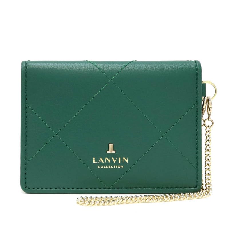 Lanvin Коллекция Croix Zeppes Чехол для проездного билета 65-6044 Зеленый