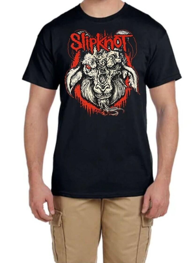 SLIPKNOT GOAT Punk Rock Black T Shirt XXL