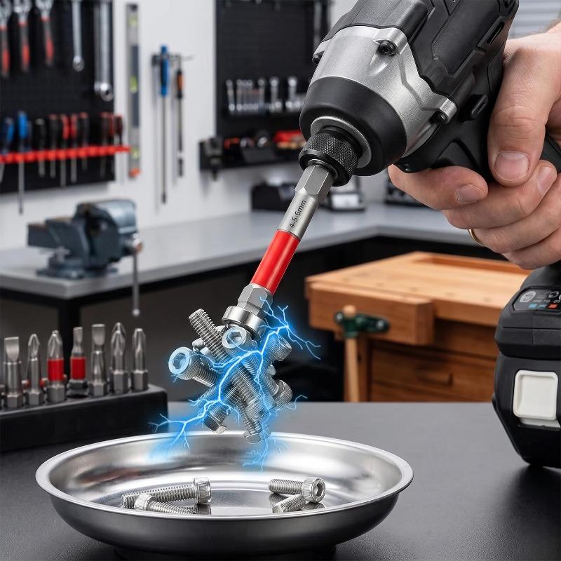 10/1PCS Electric Screwdriver Bits 6.5cm Hexagonal Multifunctional S2 Alloy Steel for Impact Wrenches Drills Hardware Fastener