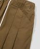 AGOD Double-Pleated Elastic String Bermuda Shorts [Brown]