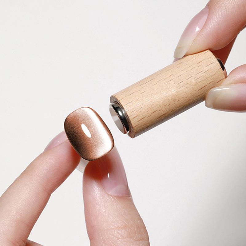 

Магнитные палочки с двумя головками для кошачьего магнитного геля, сильный магнитный стержень, кошачий магнит для ногтей, магнитная ручка, инструмент для маникюра с живописным гелем