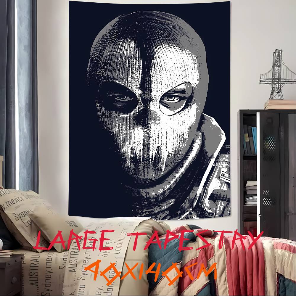 Cool Hot Popular CCallS Of Game DdutyS Gaming Tapestry Wall Hanging Wall Rugs Dorm Decor Blanket Camping Decoration Tapestry