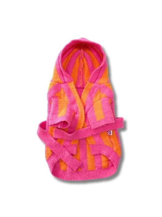 

TOOF ЛЕДЕНЕЦ ЩЕНОК ХАЛАТ - ОРГ/РОЗ L