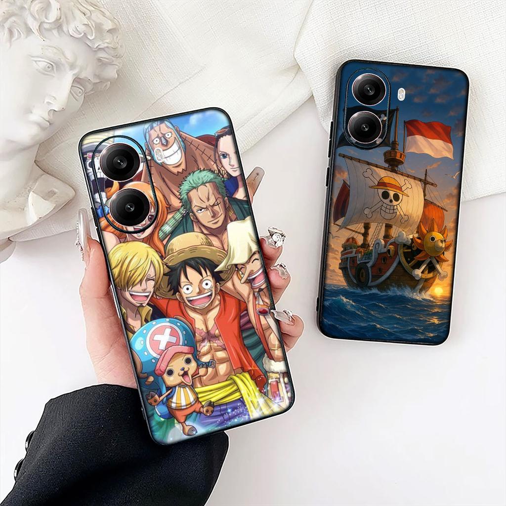 One Luffy Pieces Roronoa Zoro Phone Cover for Motorola Moto G86 G14 G35 G34 G45 G55 G67 G75 G85 G24 G15 G54 G57 Power Case