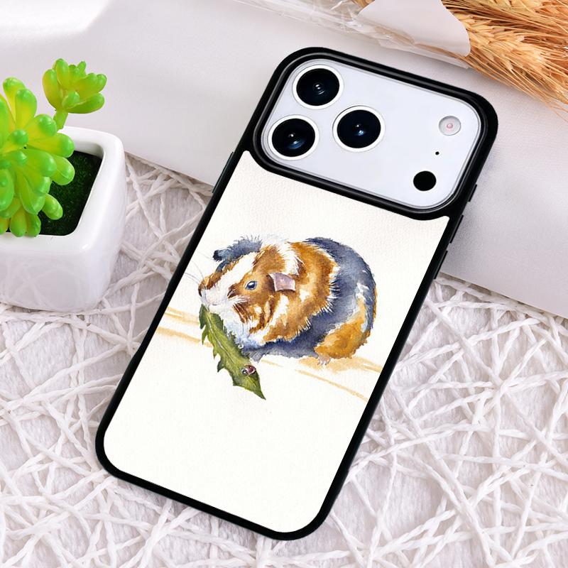 

Guinea Pig Hamster Collage Phone Case for iPhone 17 Air 16 15 11 12 14 13 Pro Max Shockproof Cover iPhone 16 Pro