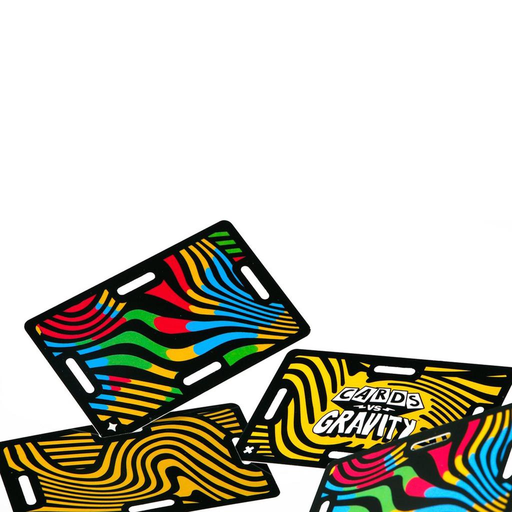 Anti-Gravity Card Balance Travel Hra Zábavná hra na skládání karet ideální pro dovolenou a kempování | 2-4 hráči