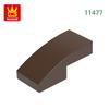 310Pcs/lot 11477 Slope Curved 2x1x2/3 Block Moc Colour Accessories Works With featuring Brick DO IT YOURSELF Children's Toy Assembly Parts