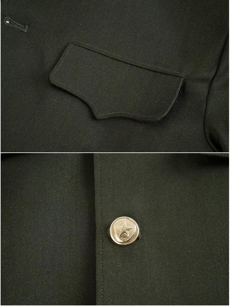 Men's Zhongshan Suit: Autumn/Winter Casual Wear for Middle-Aged and Elderly