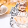 Retro High-Value Women'S Quartz Watch Medieval Exquisite Small Square Plate Women'S Watch Light Luxury Waterproof Women'S Watch