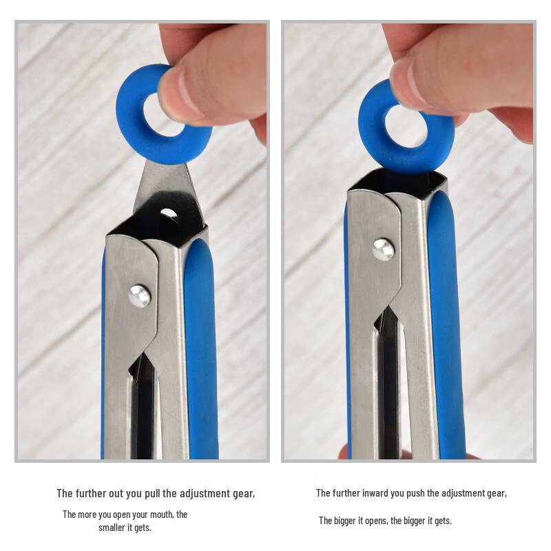 SMVP Silicone Food Tongs