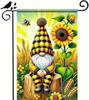 Summer Spring Garden Ag Sunower Theme Yard Ag 12x18 Inch Double Sided Seasonal Outdoor Small Decor Welcome Spring Gard WZZ