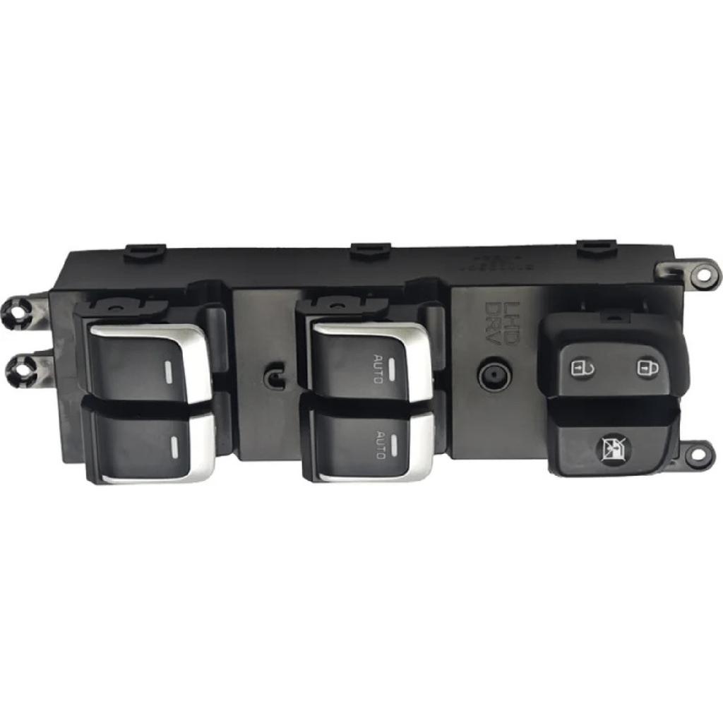 Chroem 2 Auto for Kia Soul 2014-2019 93570-B2130CA Front Left Power Window Main Control Switch Window Lift Button 93570B2140CA