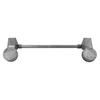 Adjustable Suction Cup Towel Bar Stainless Steel Design for Easy Setup