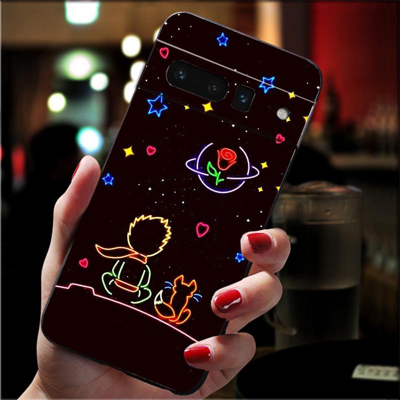 For Google Pixel 10 9 Pro XL Silicone Phone Soft Case For Google Pixel 9A 8A 7A 6A 5 Cover Shell The Little Prince