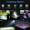 1000000LM Most Powerful Led Flashlight Rechargeable 800W LED Flashlights High Power Zoom Torch Long Range 3000m Tactical Lantren
