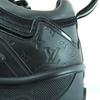 Pristine LOUIS VUITTON Sneakers Lash Line Black Leather Women 37 Used