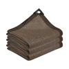 Coffee Color Outdoor Sun Shade Net for Balcony, Rooftop, and Plants