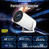 HY300PRO 4K Android 13 Projektor mit WIFI6 & 5G, Tragbarer Mini Heimkino-Projektor für kabelloses Streaming