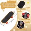 Helma pro mazlíčka Skateboard 3dílná sada Nastavitelná bezpečnostní helma Klobouk pro technické použití pro křečka Papouška Odolné hračky pro mazlíčky