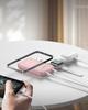 Innostyle Powerduo 2In1 Fast Induction Powerbank For Magsafe Watch 10000Mah Pink