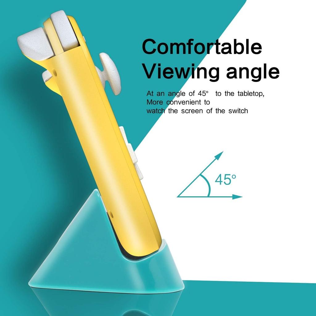 Ladestation für Nintendo Switch Lite und Nintendo Switch, Tragbarer Mini-Ladeständer Lade-Dockingstation