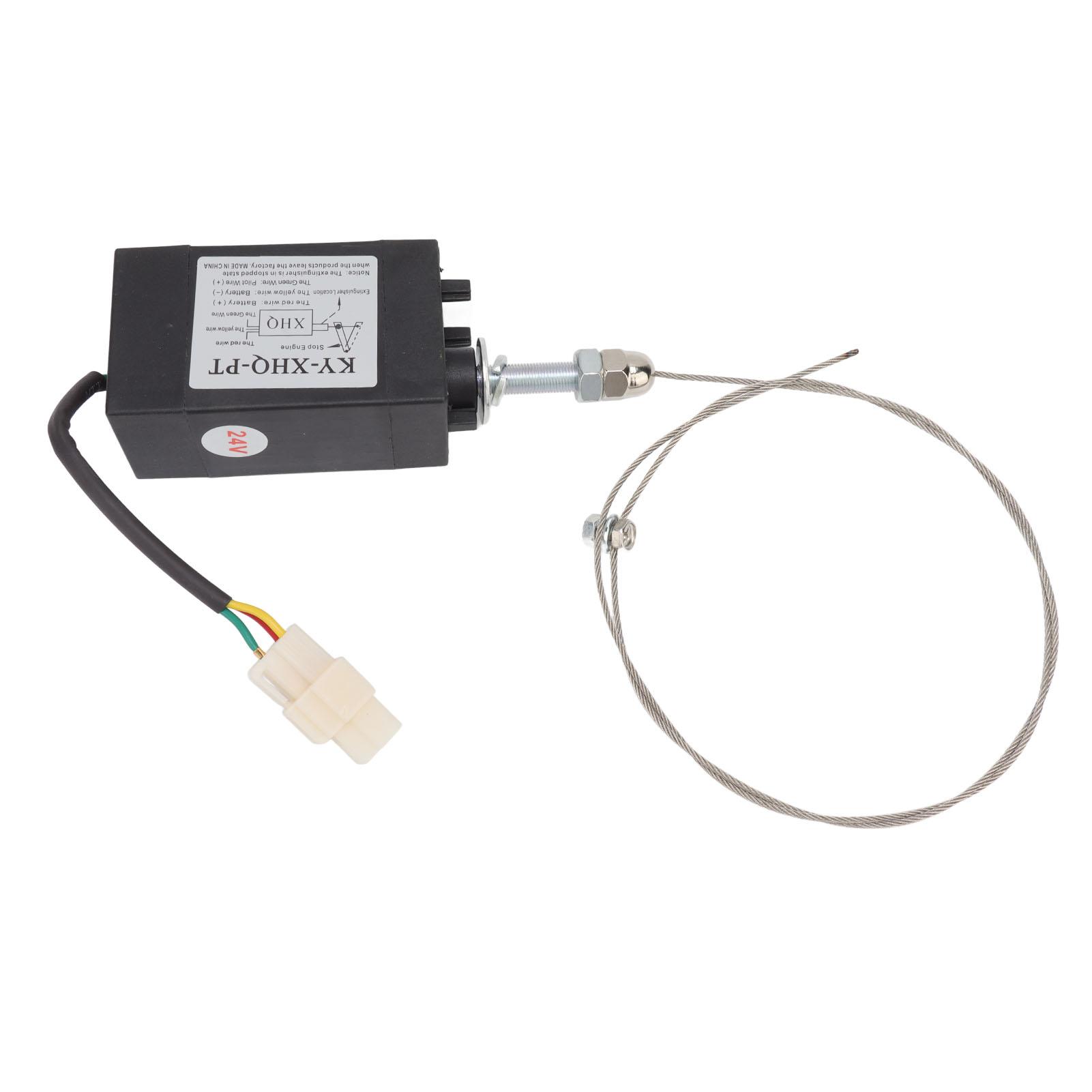 

Електромагнітний клапан відключення двигуна з нержавіючої сталі з АБС для заміни.