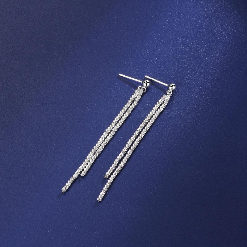 

Блестящие серьги с бахромой в цыганском стиле, длинные серьги на Новый год, женственные серьги