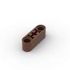 MOC 10PCS 7229 Liftarm Thick 1x3 Axle Hole Building Blocks Kit House Connect Bricks Particle Puzzle Toys Children Birthday Gifts