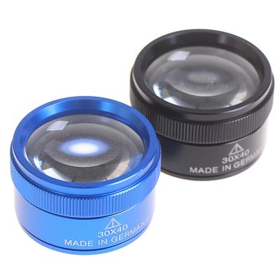 Premium 30X 40Mm Measuring Magnifier Magnifying Glass Lens Loop Microscope