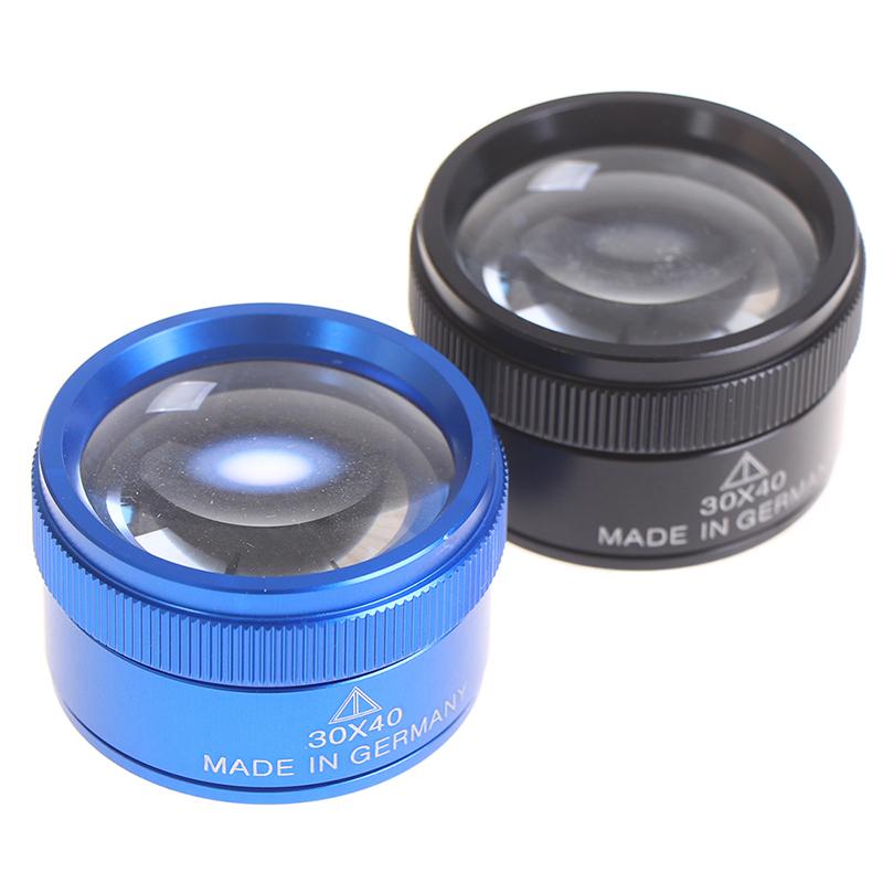 Prémiová 30X 40Mm Měřicí Lupa Zvětšovací Sklo Čočka Smyčka Mikroskop