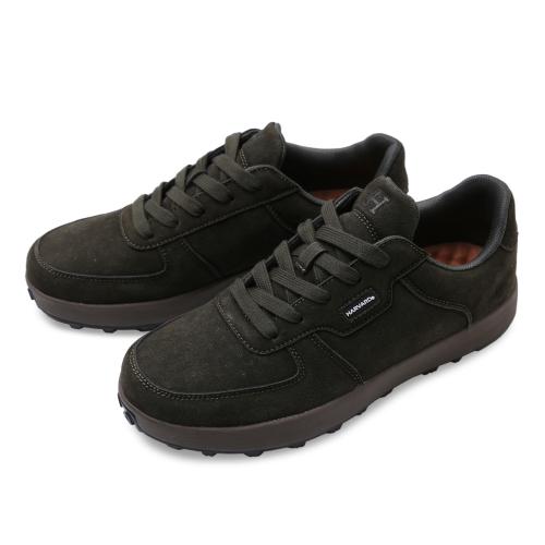 [Harvard Schuhe] Harvard Schuhe Bagel Wildleder Sneaker Khaki [Versand aus Korea] 100% Original