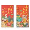 10pcs Gift Envelope Cartoon Red Envelopes Traditional Chinese Style Money Packing Bag Blessing Red Pocket Chinese New Year