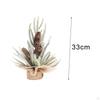 Tabletop Christmas Tree Artificial Xmas Ornament Crafts for Bedroom