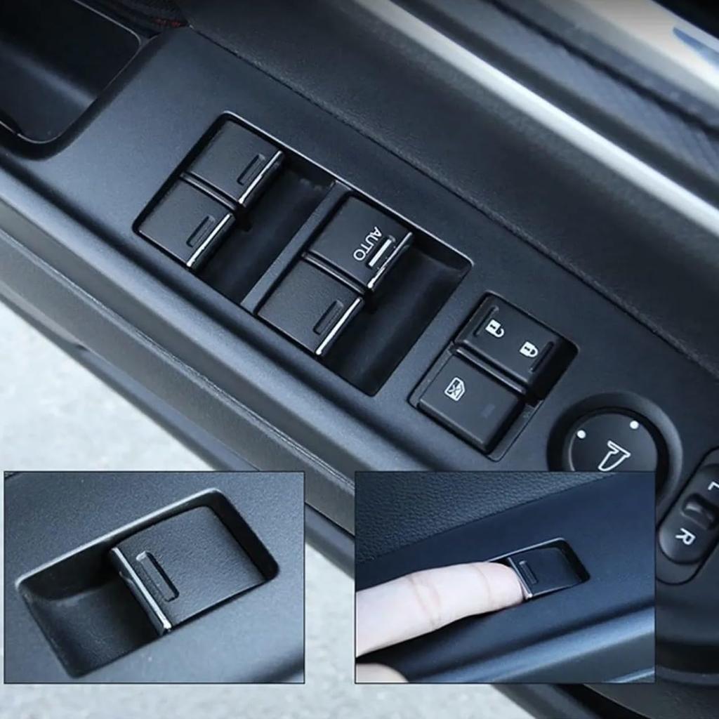 [AS-japan] Honda N-BOX Power Window Switch Plating Trim JF1/JF2/JF3/JF4 JF5/JF6 (N-BOX Slash JF1/JF2) [Parallel import goods]