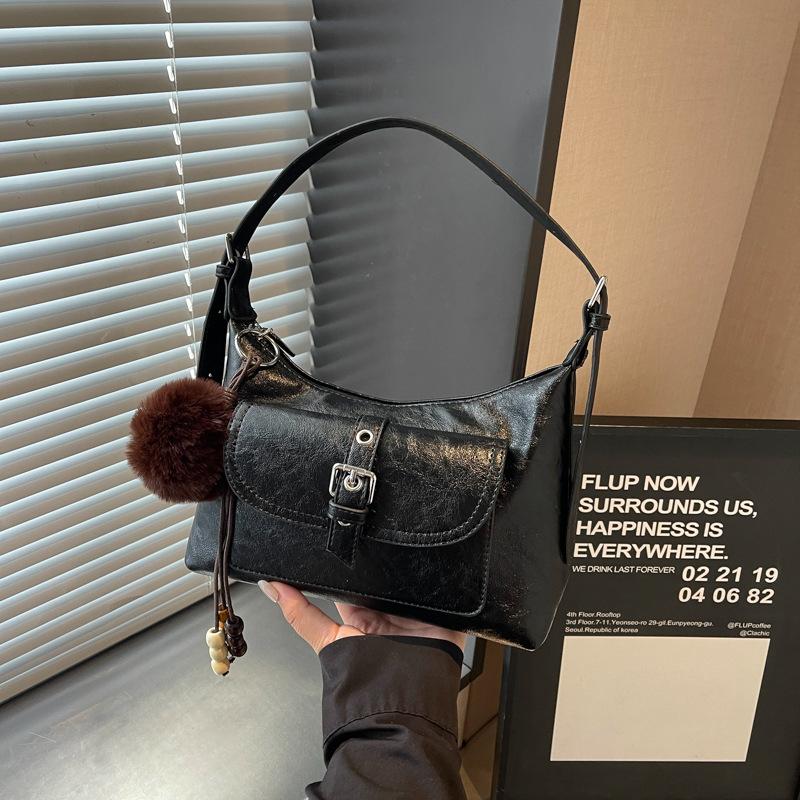 Casual Underarm Bag, Trendy Women's Bag, Suitable for Work and Commuting, Single-shoulder Dumpling-shaped Bag